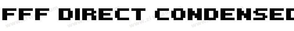 FFF Direct Condensed字体转换